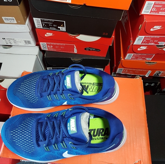 NIKE FREE ROYAL BLUE WOMEN'S US SIZE 8.5 BRAND NEW IN BOX - Picture 7 of 9